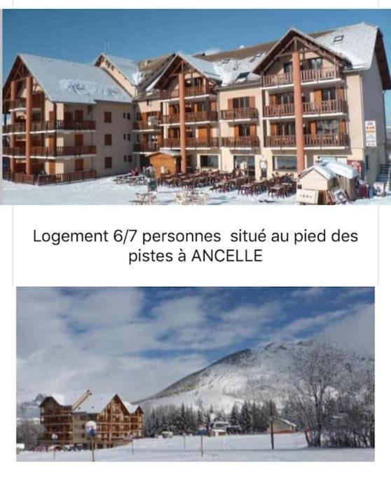 Appart Tres Ensoleille 5-6 Pers Au Pied Des Pistes Ancelle Ngoại thất bức ảnh