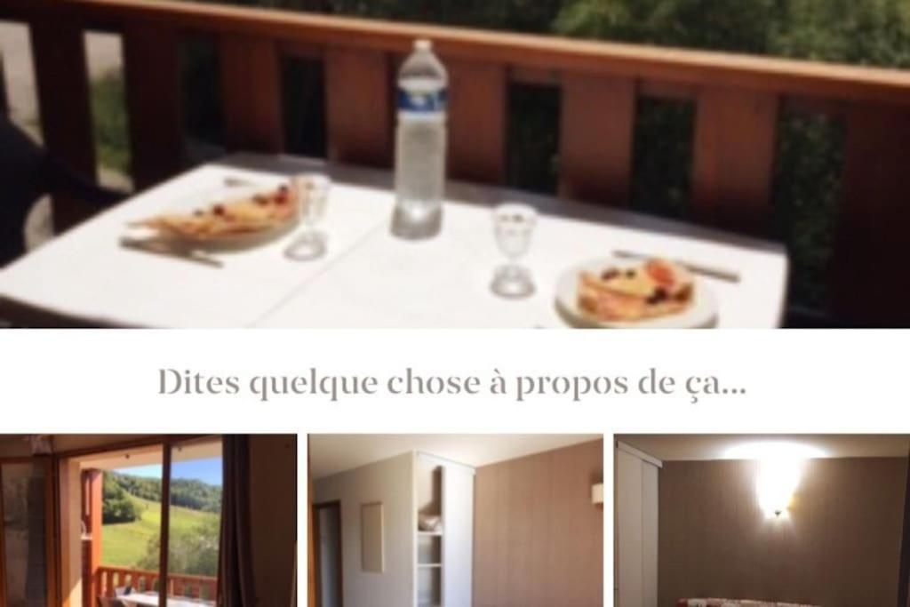 Appart Tres Ensoleille 5-6 Pers Au Pied Des Pistes Ancelle Ngoại thất bức ảnh